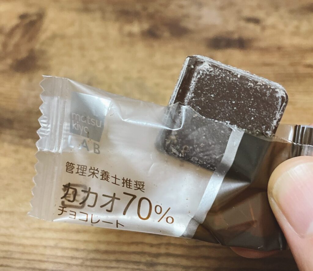 マツキヨのチョコ